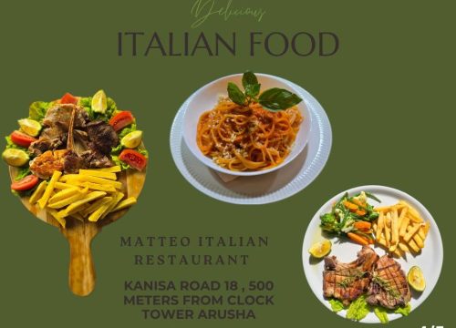 Best Italian Food Places in Arusha